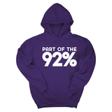 *HOODIE* Part of the 92 Percent Unisex Hoodie-Hoodie-The Original God Ain't Petty But I Am