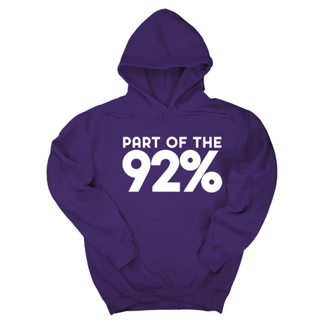 *HOODIE* Part of the 92 Percent Unisex Hoodie-Hoodie-The Original God Ain't Petty But I Am