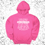 *HOODIE* Petty Pledge Unisex Hoodie-Hoodie-The Original God Ain't Petty But I Am