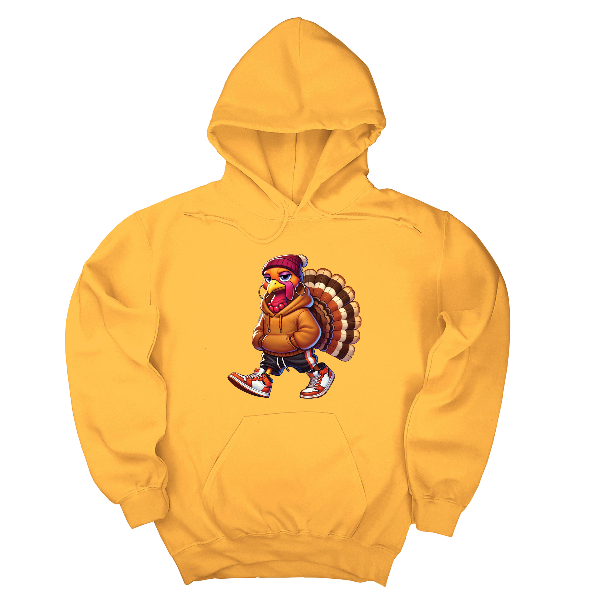 *HOODIE* Petty Turkey Unisex Hoodie-Hoodie-The Original God Ain't Petty But I Am