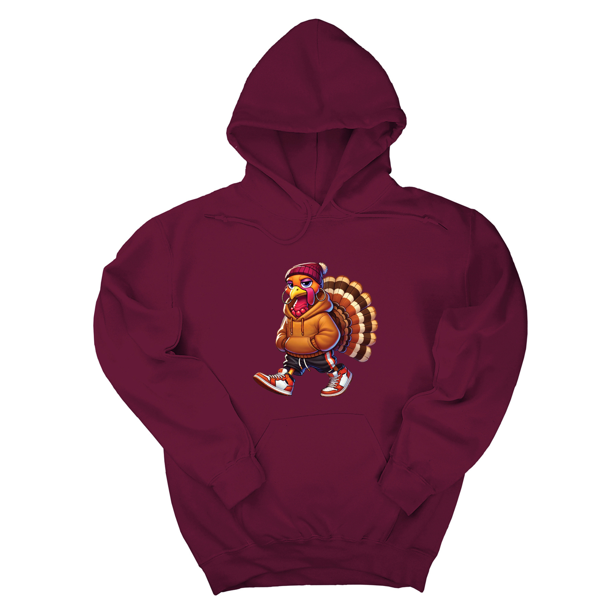 *HOODIE* Petty Turkey Unisex Hoodie-Hoodie-The Original God Ain't Petty But I Am