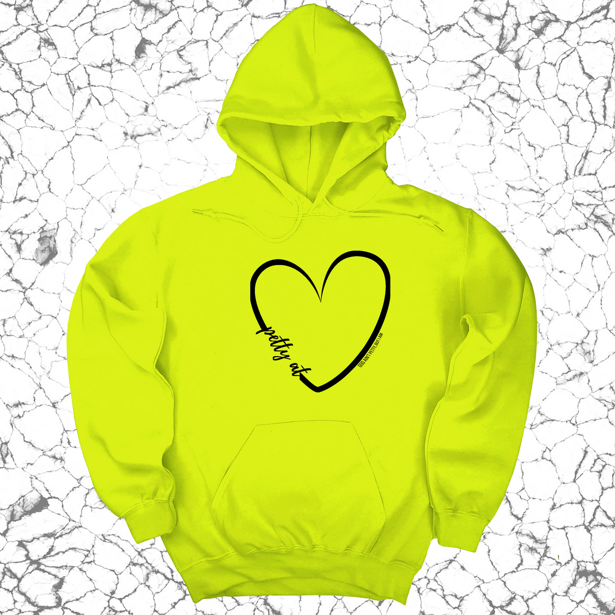 *HOODIE* Petty at Heart Unisex Hoodie-Hoodie-The Original God Ain't Petty But I Am