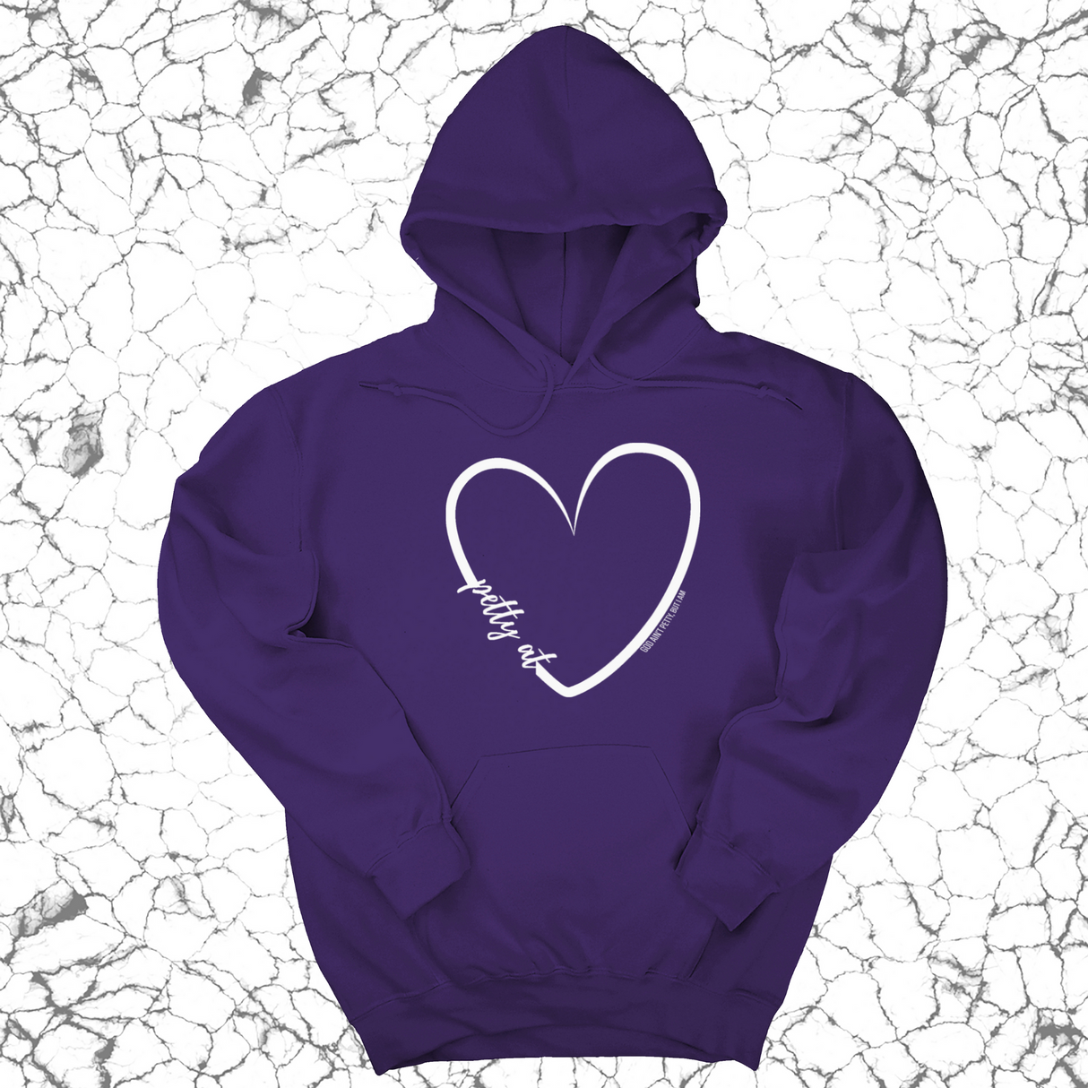 *HOODIE* Petty at Heart Unisex Hoodie-Hoodie-The Original God Ain't Petty But I Am