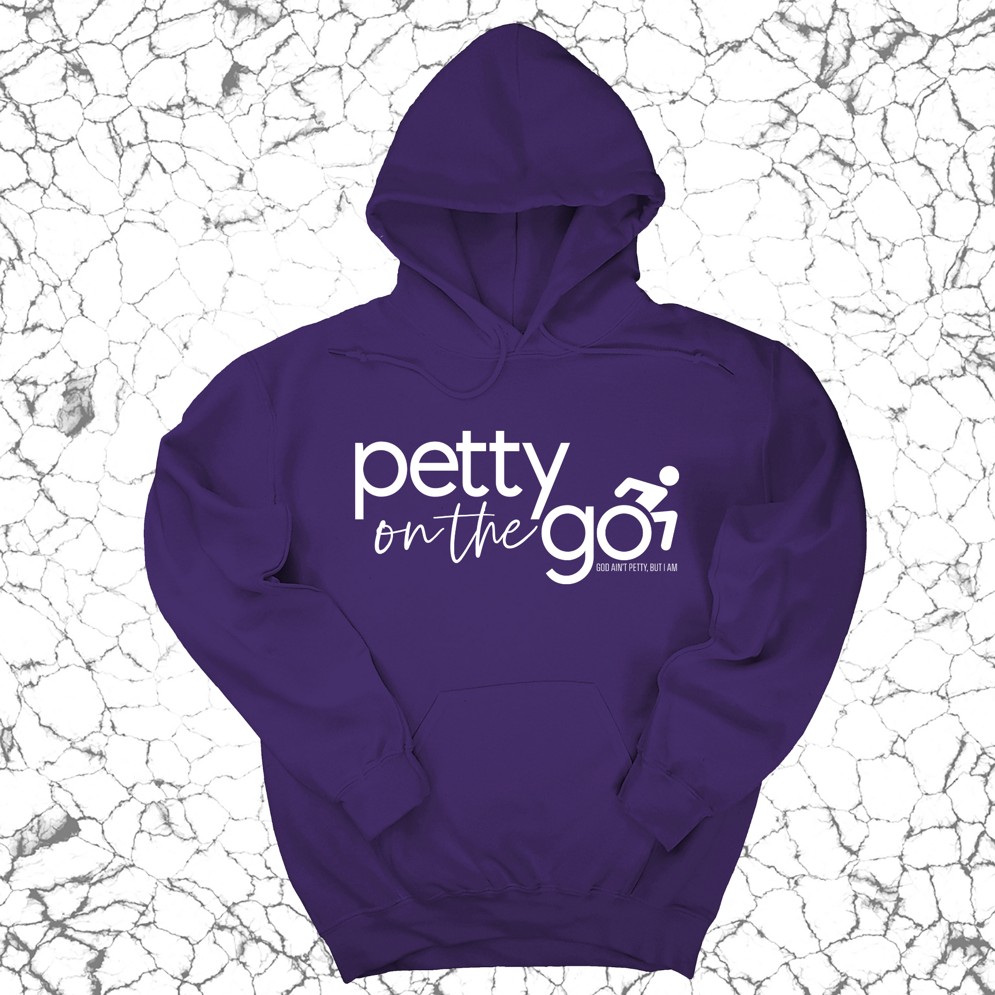 *HOODIE* Petty on the Go Unisex Hoodie-Hoodie-The Original God Ain't Petty But I Am
