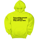*HOODIE* Poor white people don’t realize they are up next Unisex Hoodie-Hoodie-The Original God Ain't Petty But I Am