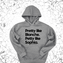 *HOODIE* Pretty like Blanche Petty like Sophia Unisex Hoodie-Hoodie-The Original God Ain't Petty But I Am