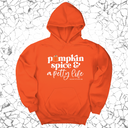*HOODIE* Pumpkin Spice and a Petty life Unisex Hoodie-Hoodie-The Original God Ain't Petty But I Am