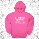 *HOODIE* Pumpkin Spice and a Petty life Unisex Hoodie-Hoodie-The Original God Ain't Petty But I Am