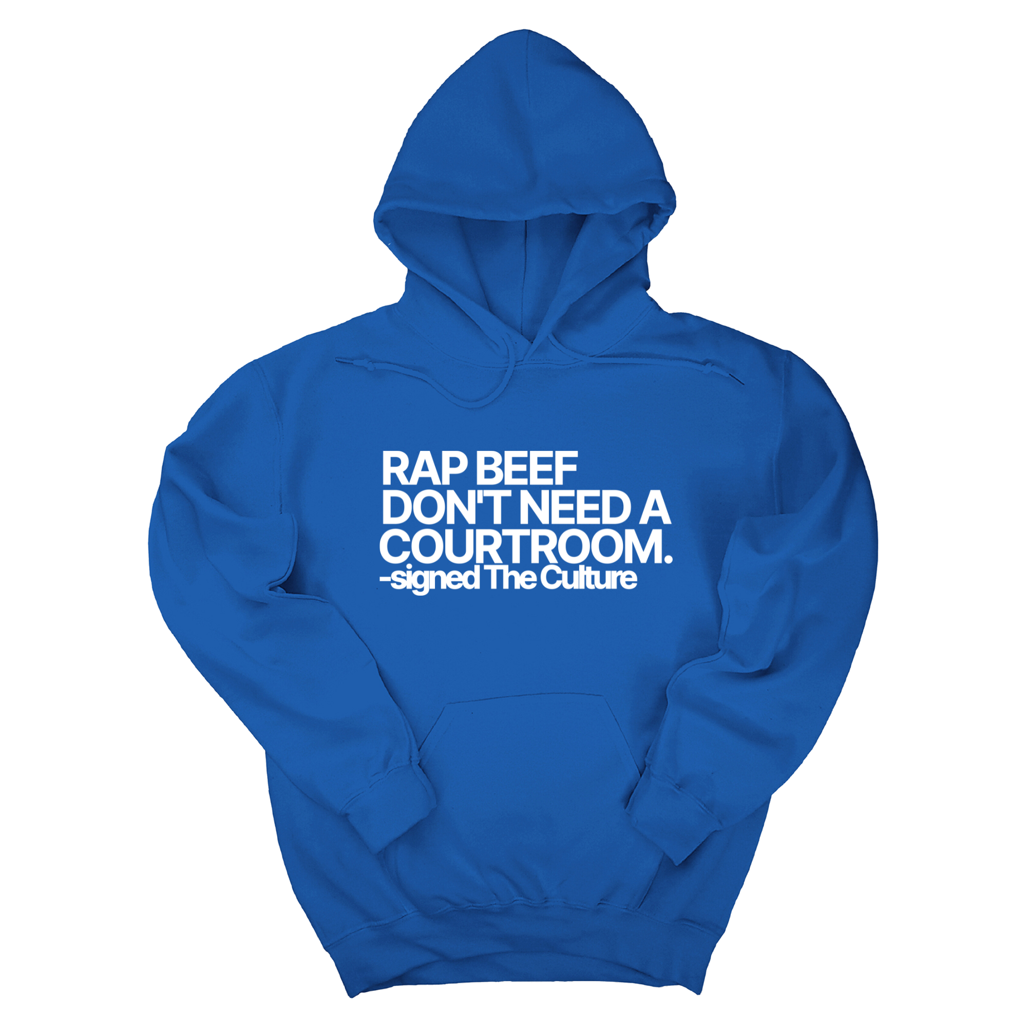 *HOODIE* Rap Beef Don't Need a Courtroom Unisex Hoodie-Hoodie-The Original God Ain't Petty But I Am