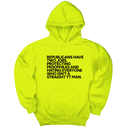 *HOODIE* Republicans have two jobs. Protecting pedophiles and hating everyone who isn't a straight YT man Unisex Hoodie-Hoodie-The Original God Ain't Petty But I Am