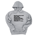 *HOODIE* Republicans have two jobs. Protecting pedophiles and hating everyone who isn't a straight YT man Unisex Hoodie-Hoodie-The Original God Ain't Petty But I Am