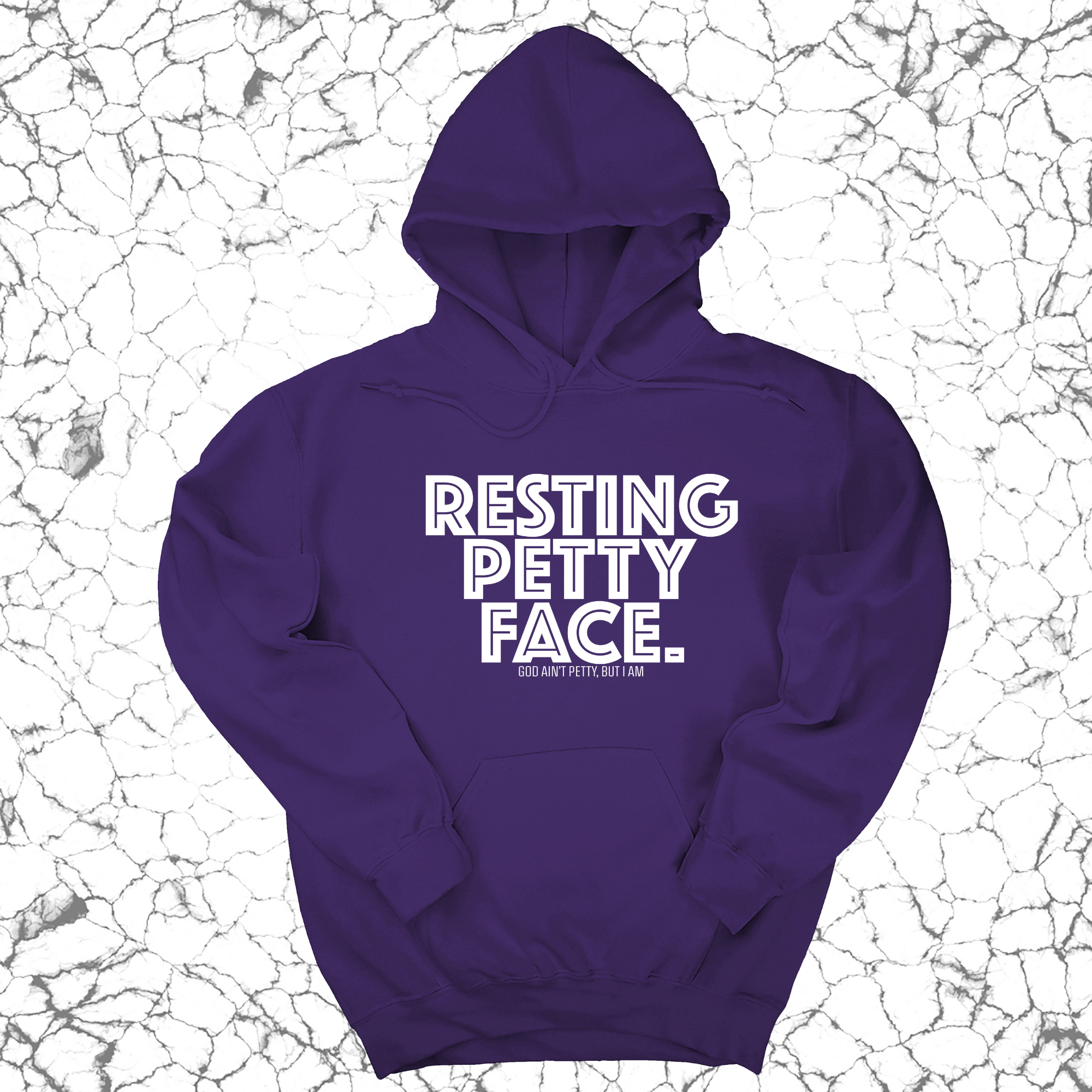 *HOODIE* Resting Petty Face Unisex Hoodie-Hoodie-The Original God Ain't Petty But I Am