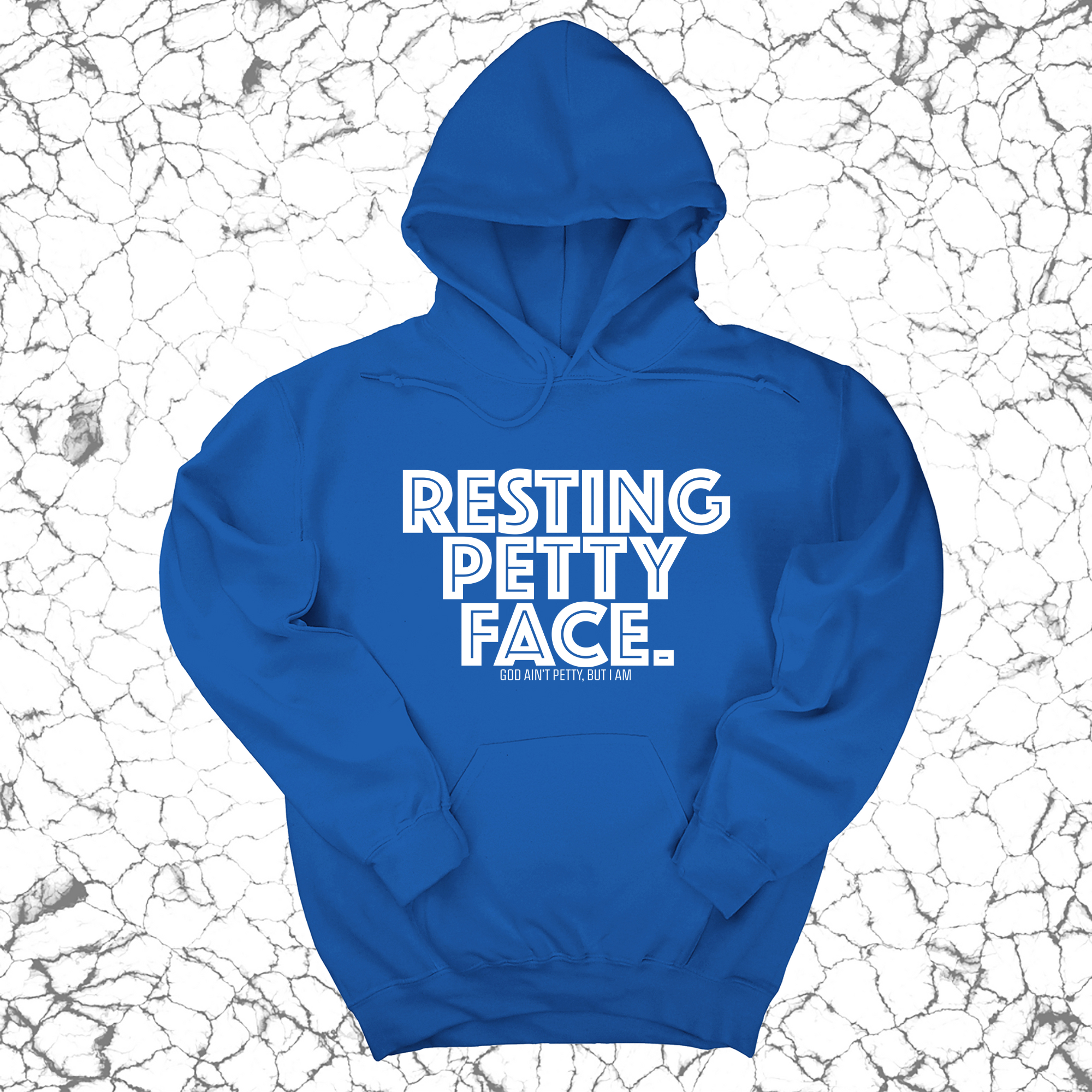 *HOODIE* Resting Petty Face Unisex Hoodie-Hoodie-The Original God Ain't Petty But I Am