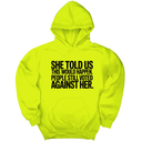 *HOODIE* She told us this would happen. People still voted against her Unisex Hoodie-Hoodie-The Original God Ain't Petty But I Am