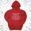 *HOODIE* She's a very petty girl the kind you don't take home to mother Unisex Hoodie-Hoodie-The Original God Ain't Petty But I Am