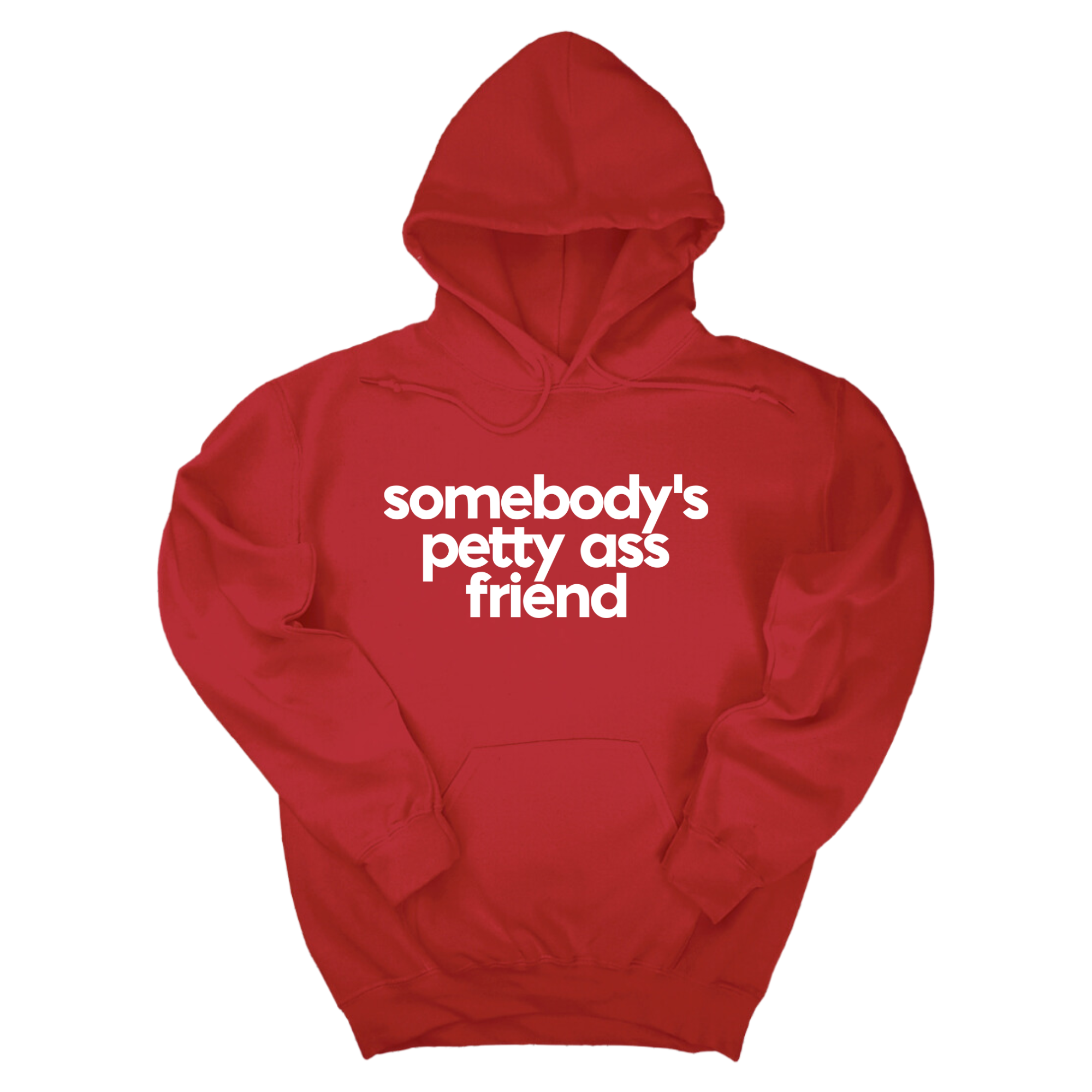 *HOODIE* Somebody's Petty Ass Friend Unisex Hoodie-Hoodie-The Original God Ain't Petty But I Am