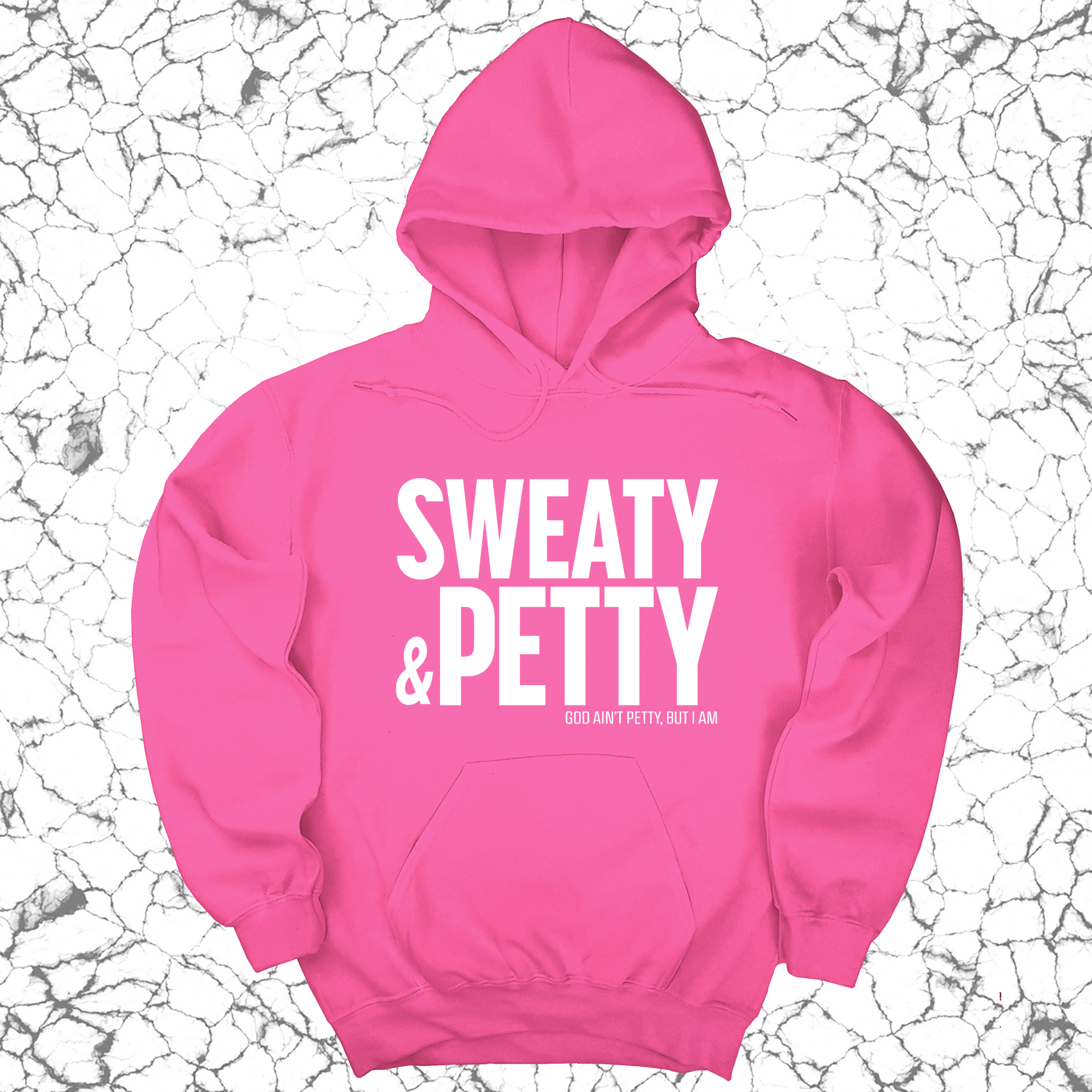 *HOODIE* Sweaty and Petty Unisex Hoodie-Hoodie-The Original God Ain't Petty But I Am