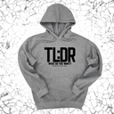 *HOODIE* TL: DR What do you want Unisex Hoodie-Hoodie-The Original God Ain't Petty But I Am