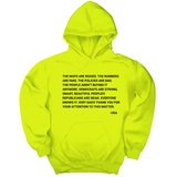 *HOODIE* The Maps Are Rigged. Unhinged Rant Unisex Hoodie-Hoodie-The Original God Ain't Petty But I Am
