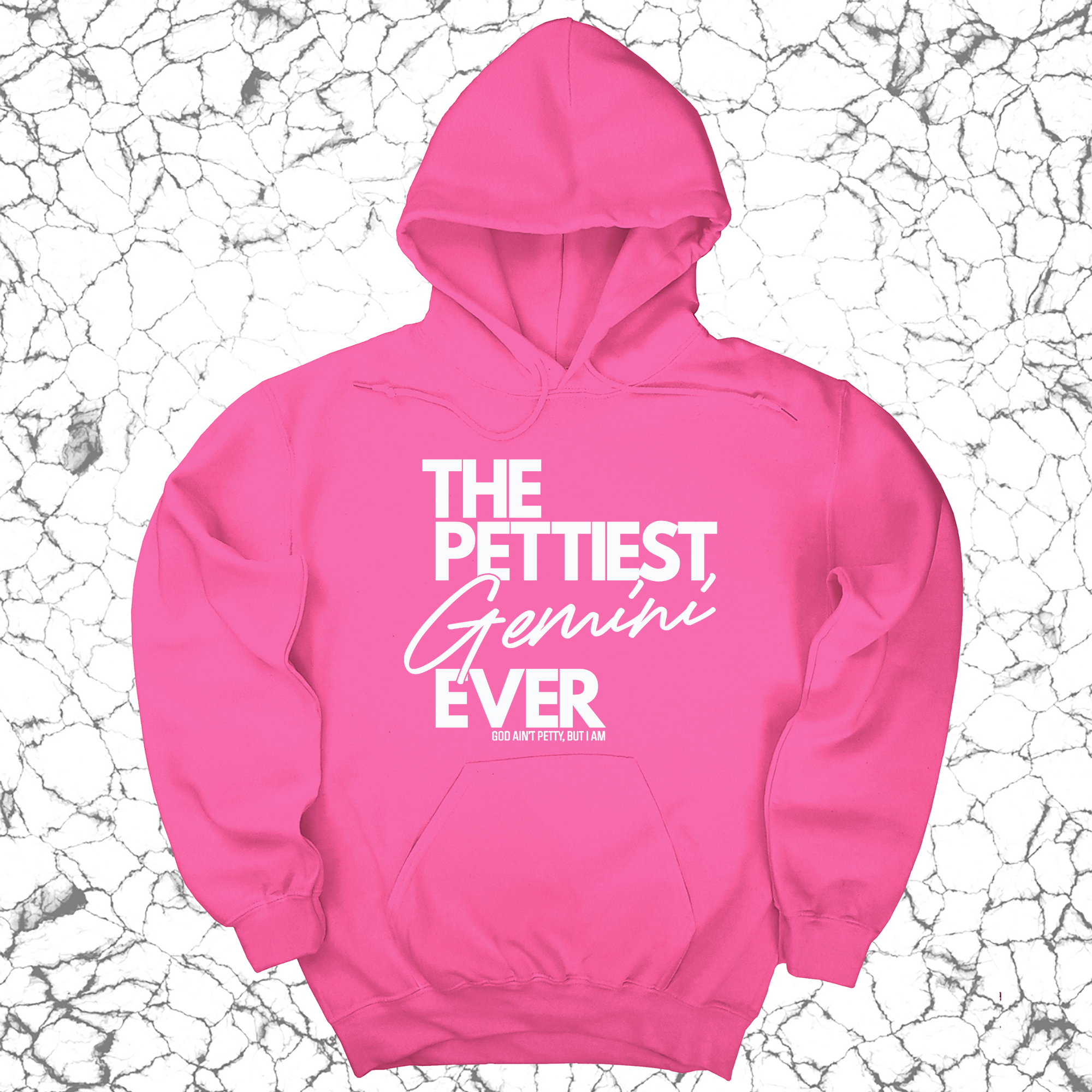 *HOODIE* The Pettiest Gemini Ever Unisex Hoodie-Hoodie-The Original God Ain't Petty But I Am