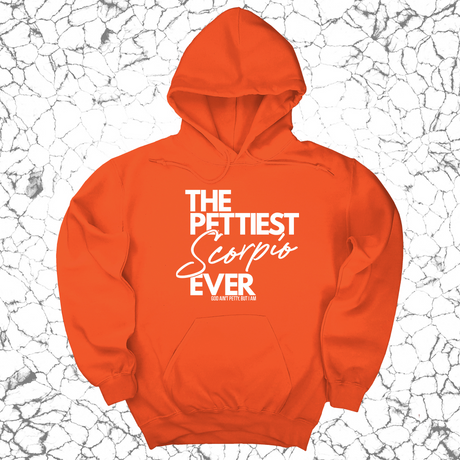 *HOODIE* The Pettiest Scorpio Ever Unisex Hoodie-Hoodie-The Original God Ain't Petty But I Am