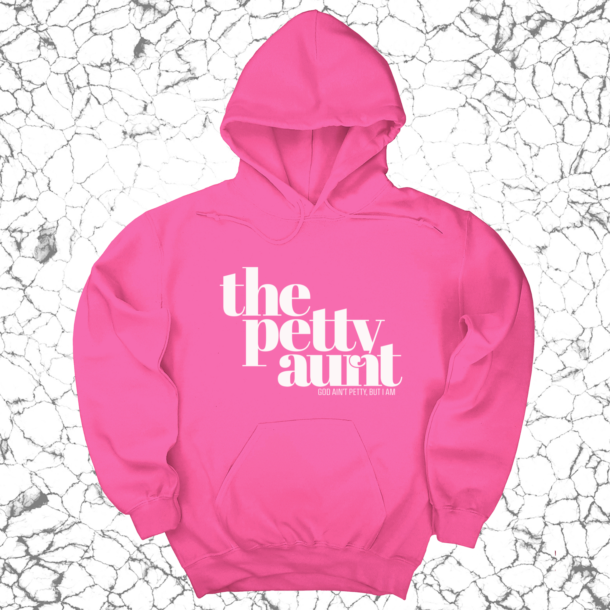 *HOODIE* The Petty Aunt Unisex Hoodie-Hoodie-The Original God Ain't Petty But I Am