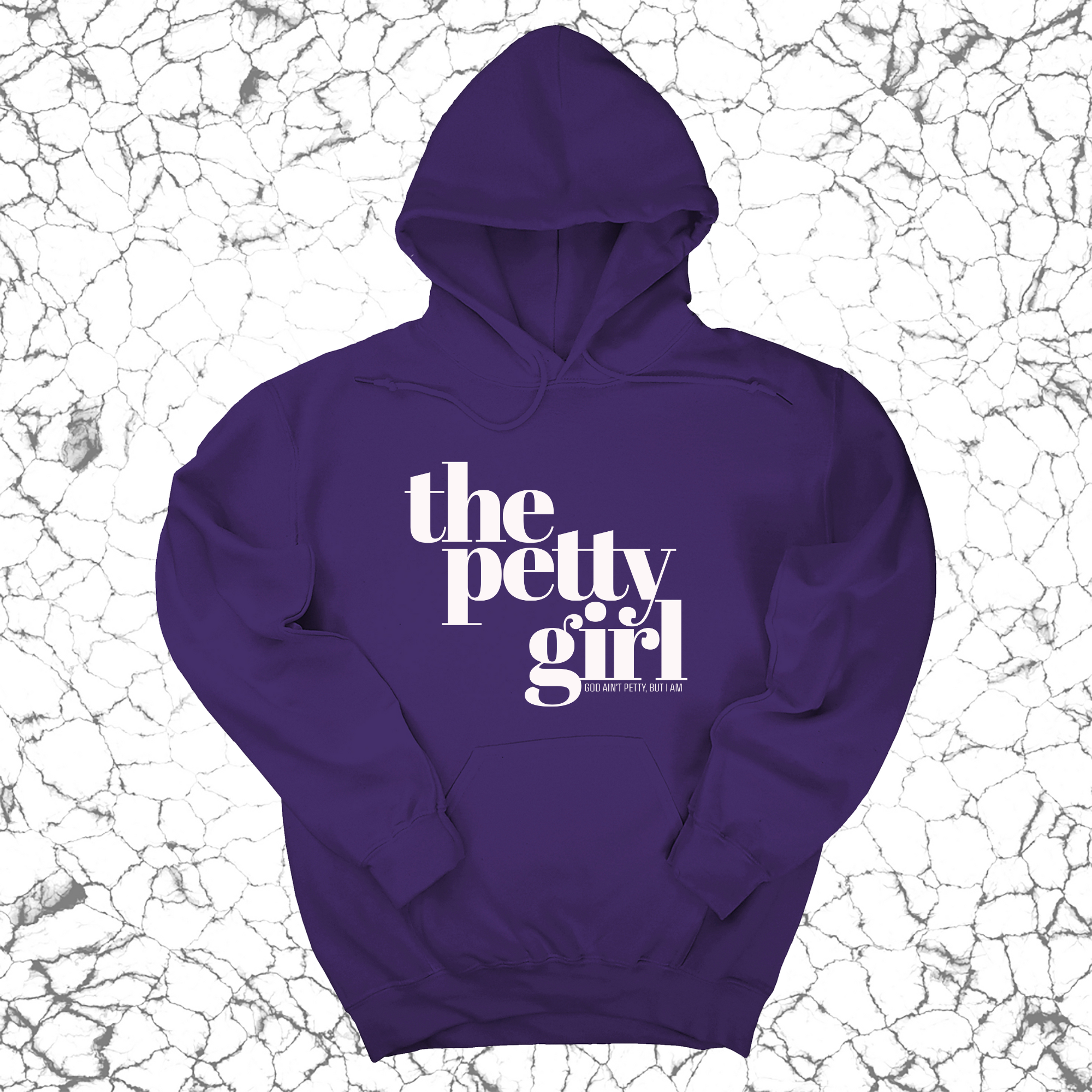*HOODIE* The Petty Girl Unisex Hoodie-Hoodie-The Original God Ain't Petty But I Am