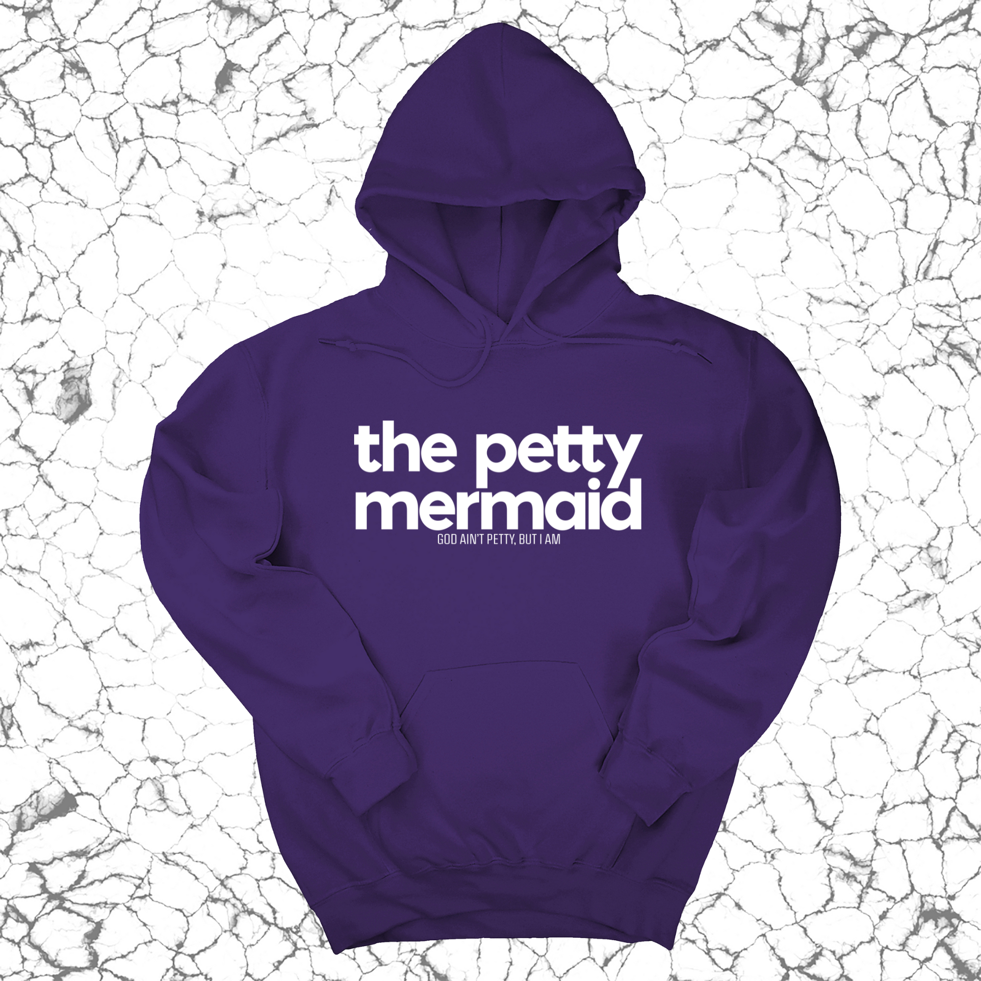 *HOODIE* The Petty Mermaid Unisex Hoodie-Hoodie-The Original God Ain't Petty But I Am