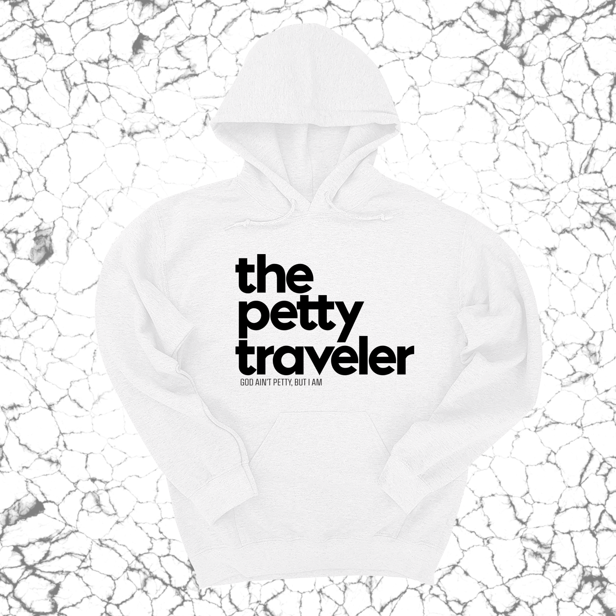 *HOODIE* The Petty Traveler Unisex Hoodie-Hoodie-The Original God Ain't Petty But I Am