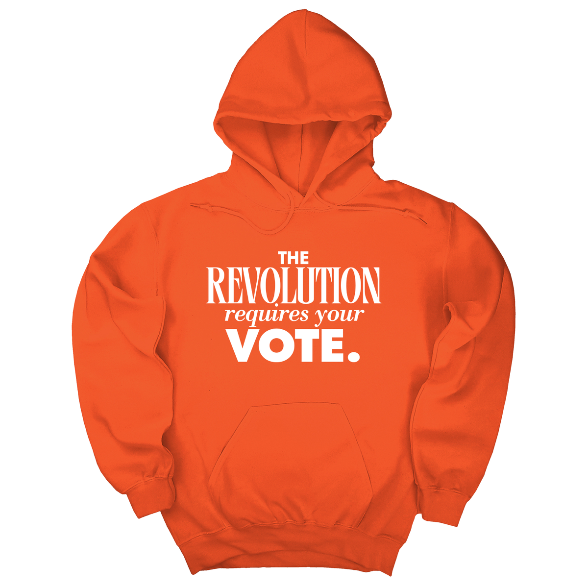 *HOODIE* The Revolution Requires Your Vote Unisex Hoodie-Hoodie-The Original God Ain't Petty But I Am