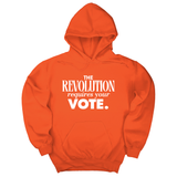 *HOODIE* The Revolution Requires Your Vote Unisex Hoodie-Hoodie-The Original God Ain't Petty But I Am