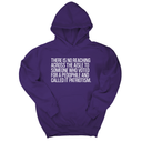 *HOODIE* There is no reaching across the aisle to someone who voted for a Pedophile and called it Patriotism Unisex Hoodie-Hoodie-The Original God Ain't Petty But I Am