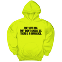 *HOODIE* They Left Him. They Didn't Choose Us. There is a difference Unisex Hoodie-Hoodie-The Original God Ain't Petty But I Am