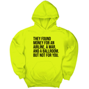 *HOODIE* They found money for an airline, a war, and a ballroom. But not for you Unisex Hoodie-Hoodie-The Original God Ain't Petty But I Am