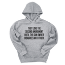 *HOODIE* They love the Second Amendment until the gun owner disagrees with them Unisex Hoodie-Hoodie-The Original God Ain't Petty But I Am