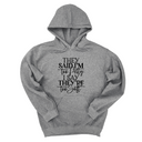 *HOODIE* They say I'm too petty, I say they're too soft Unisex Hoodie-Hoodie-The Original God Ain't Petty But I Am