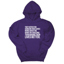 *HOODIE* They voted for someone who cares more about his name on a building than making their lives better Unisex Hoodie-Hoodie-The Original God Ain't Petty But I Am