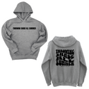 *HOODIE* Throwing shade all summer Unisex Hoodie (Front and Back Design Print)-Hoodie-The Original God Ain't Petty But I Am