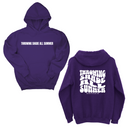 *HOODIE* Throwing shade all summer Unisex Hoodie (Front and Back Design Print)-Hoodie-The Original God Ain't Petty But I Am