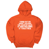 *HOODIE* Turns out DEI wasn’t holding the country back. It was holding it together Unisex Hoodie-Hoodie-The Original God Ain't Petty But I Am