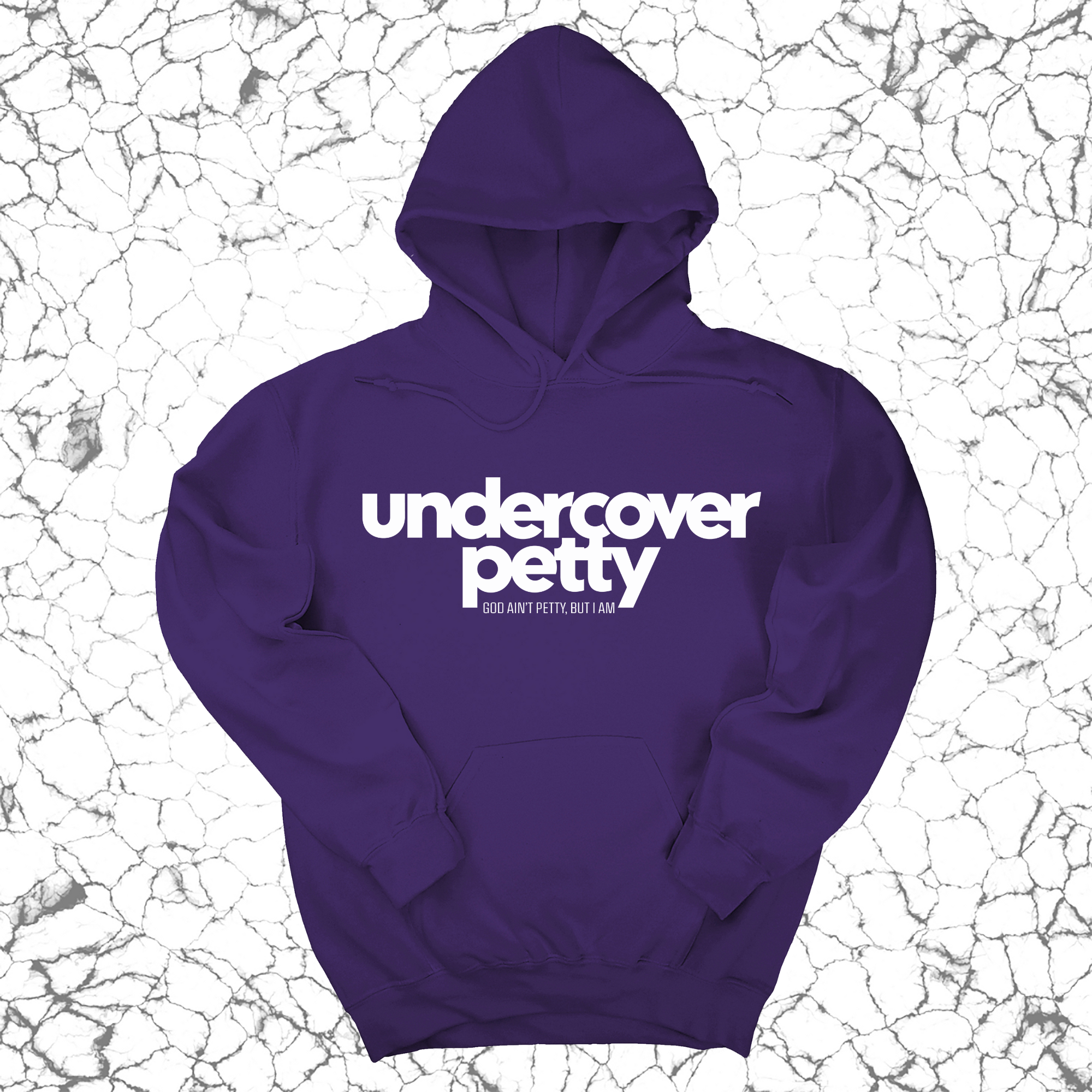 *HOODIE* Undercover Petty Unisex Hoodie-Hoodie-The Original God Ain't Petty But I Am