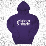 *HOODIE* Wisdom and Shade Unisex Hoodie-Hoodie-The Original God Ain't Petty But I Am