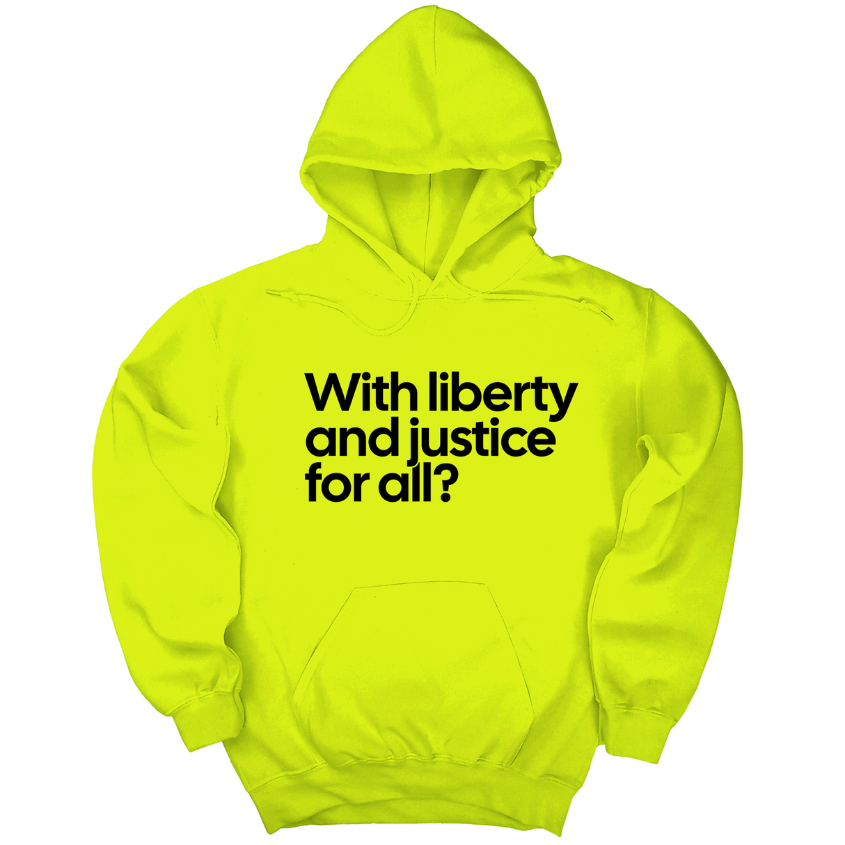 *HOODIE* With liberty and justice for all? Unisex Hoodie-Hoodie-The Original God Ain't Petty But I Am