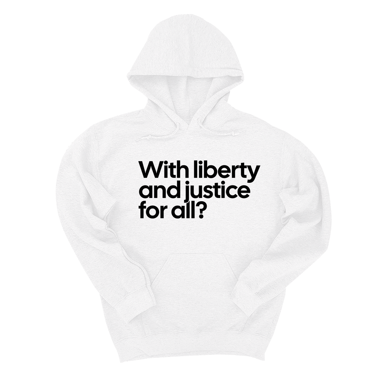 *HOODIE* With liberty and justice for all? Unisex Hoodie-Hoodie-The Original God Ain't Petty But I Am