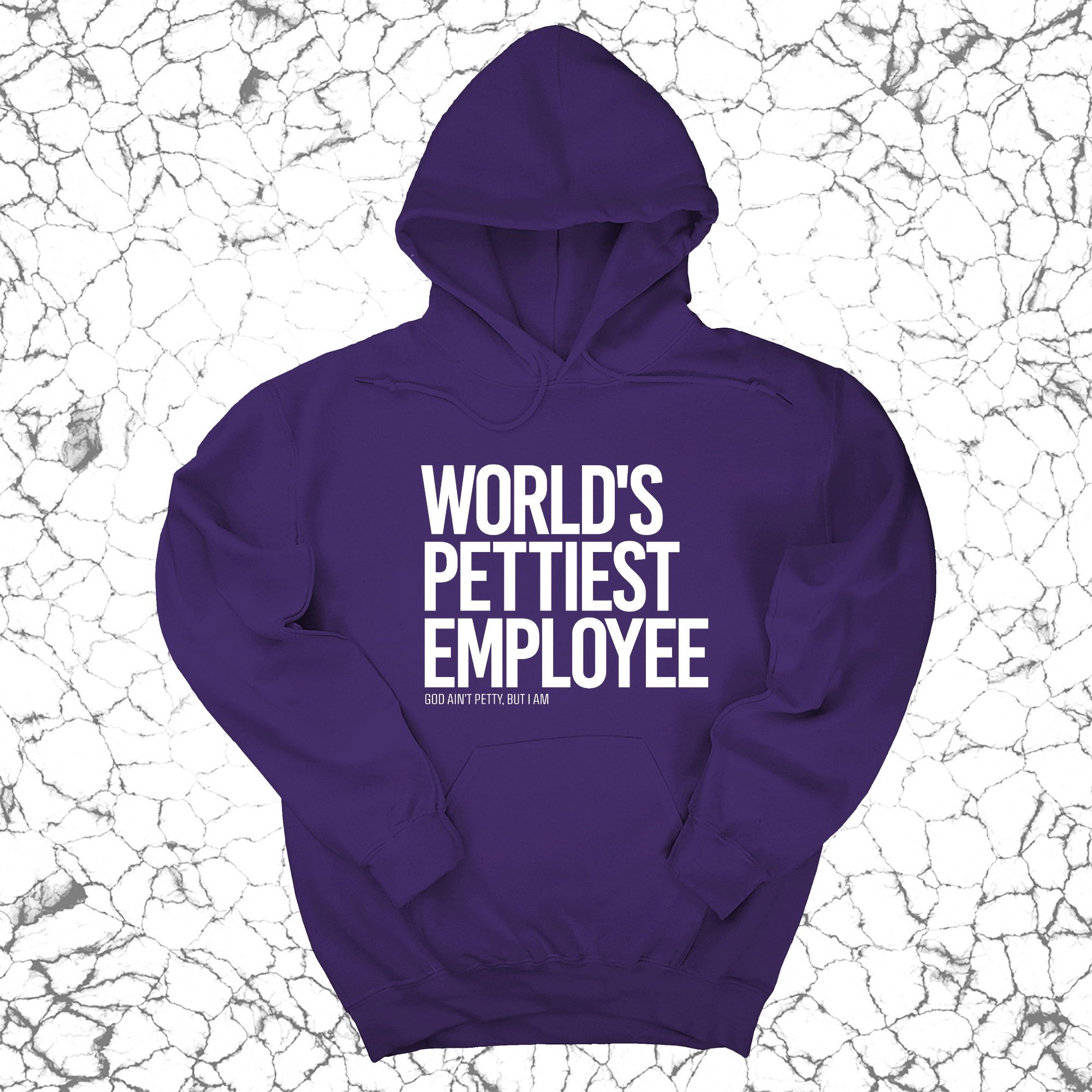 *HOODIE* World's Pettiest Employee Unisex Hoodie-Hoodie-The Original God Ain't Petty But I Am