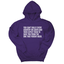 *HOODIE* You can't bully every country on earth and then expect them to save you from the one that fought back Unisex Hoodie-Hoodie-The Original God Ain't Petty But I Am