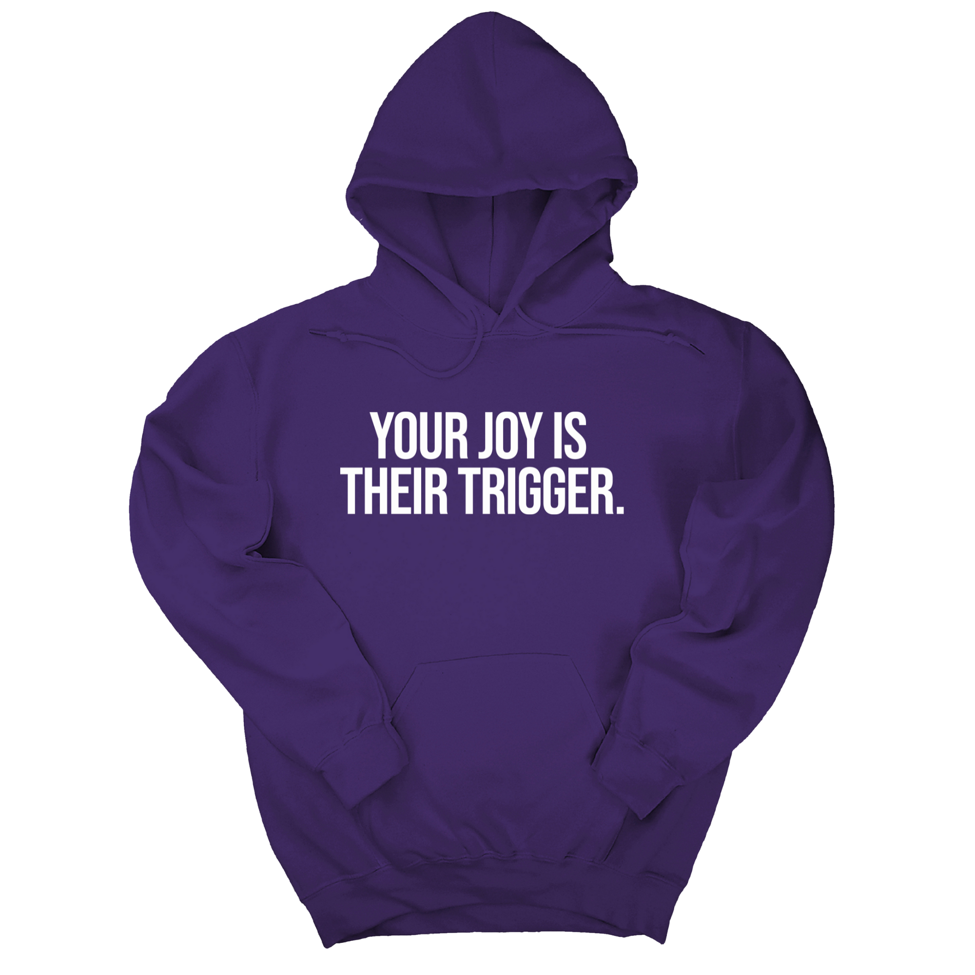 *HOODIE* Your Joy is their Trigger Unisex Hoodie-Hoodie-The Original God Ain't Petty But I Am