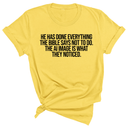 He has done everything the Bible says not to do. The AI image is what they noticed Unisex Tee-T-Shirt-The Original God Ain't Petty But I Am