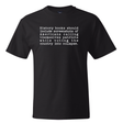 History books should include screenshots of Americans calling themselves patriots while voting the country into collapse *BLACK TALL TEE* Unisex Tee-T-Shirt-The Original God Ain't Petty But I Am