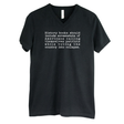 History books should include screenshots of Americans calling themselves patriots while voting the country into collapse *BLACK V-NECK* Unisex Tee-T-Shirt-The Original God Ain't Petty But I Am